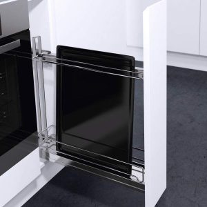 KHAY ĐỰNG VĨ LÒ NƯỚNG CHO TỦ HẸP SUB SLIM 150MM- CHROME HMH.520.26.1030