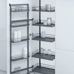 Bộ Khay Tủ Đứng 6 Tầng Gate Pro 600/1900-2100Mm_Premea White HMH.510.27.1720