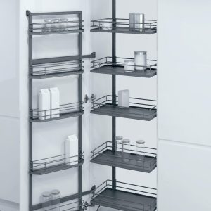 Bộ Khay Tủ Đứng 6 Tầng Gate Pro 600/1900-2100Mm_Premea White HMH.510.27.1720